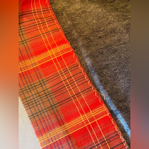 Vintage Miss Pat California Red Plaid Pencil Skirt - Picture 7 of 7